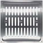 Rytons Hit and Miss Vent Cover - Chrome, 9X9