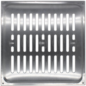 Rytons Hit and Miss Vent Cover - Chrome, 9X9
