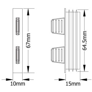Rytons DamRyt Slim Vent Render and Flood Protector