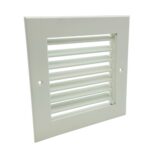 Single Deflection Grille - White, 300X250