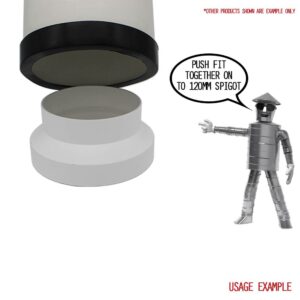 Spigot Adapter 120mm To 125mm