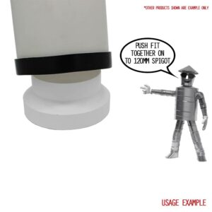 Spigot Adapter 120mm To 125mm