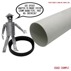 Spigot Adapter 120mm To 125mm