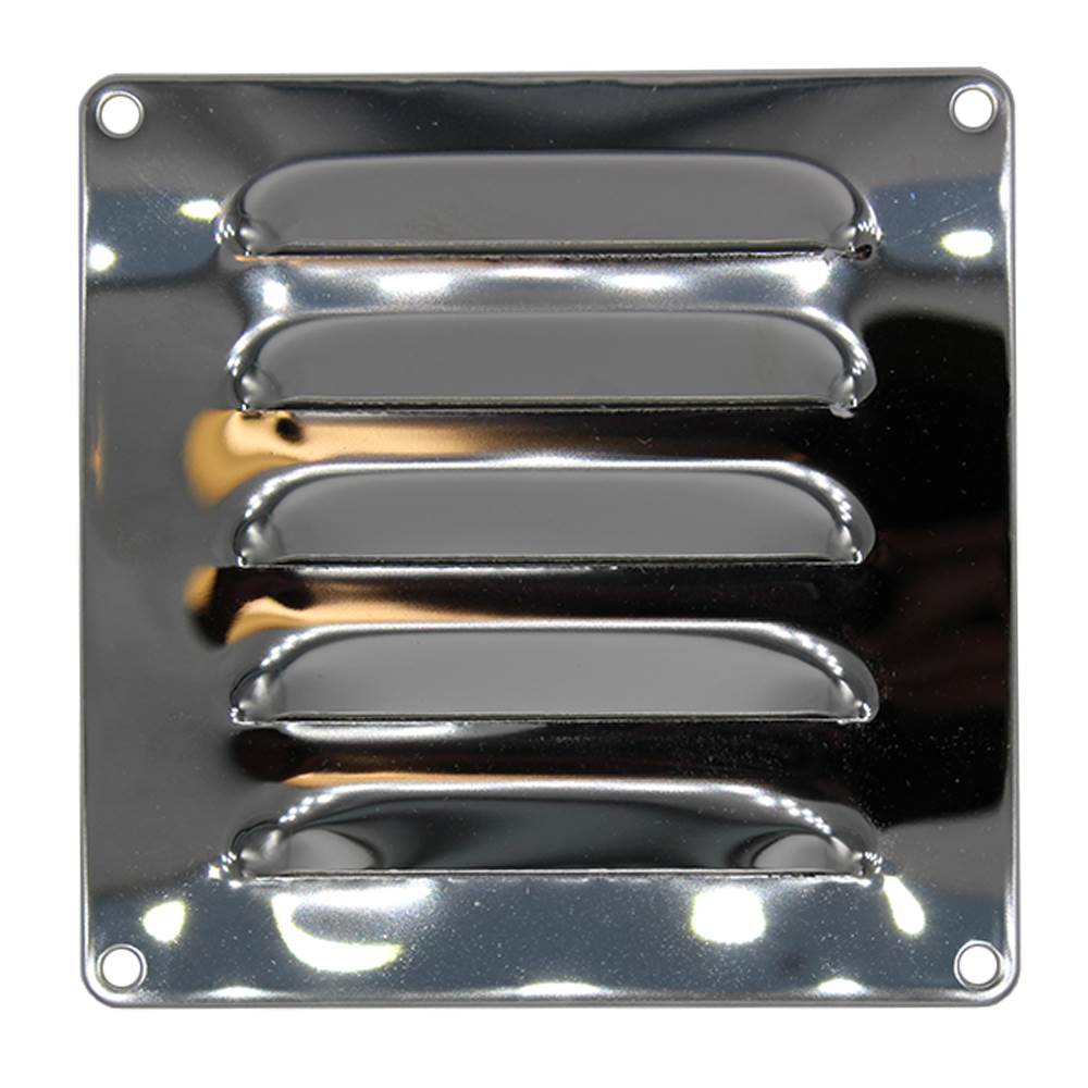 Ventilation Grille Stainless Steel - 118x118mm