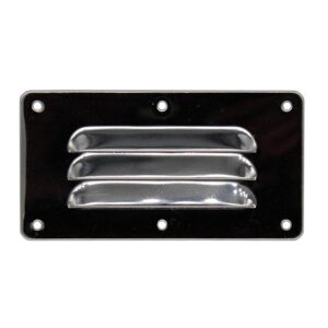 Ventilation Grille Stainless Steel - 126X67mm