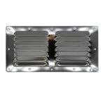 Ventilation Grille Stainless Steel - 230x115mm