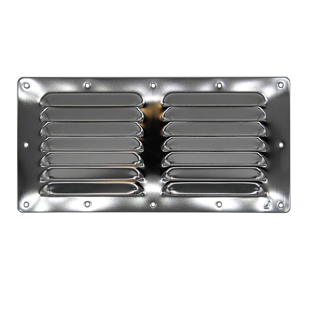 Ventilation Grille Stainless Steel - 230x115mm