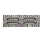 Brushed Stainless Steel Ventilation Grille - 230x76mm