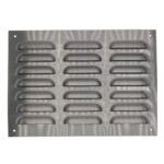 Brushed Stainless Steel Ventilation Grille - 297x213mm
