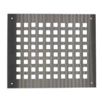Brushed Stainless Steel Ventilation Grille - 300X250mm
