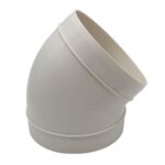 Kair 45 Degree Round Elbow Bend - 150mm