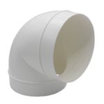 Kair 90 Degree Round Elbow Bend - 150mm