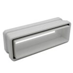 Kair Fast Seal Ducting Quick Fit Connector - 204x60mm, Pipe to Fitting