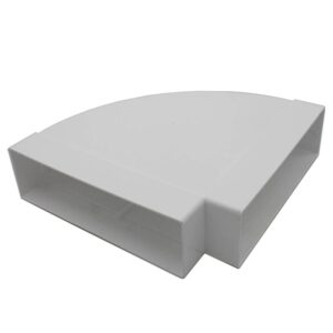 Kair 90 Degree Horizontal Elbow Bend Rectangular - 204x60mm