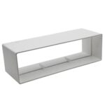 Kair Rectangular Straight Connector - 204x60mm