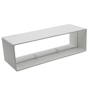Kair Rectangular Straight Connector - 204x60mm