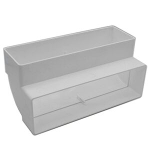 Kair 90 Degree Vertical Elbow Bend Rectangular - 204x60mm