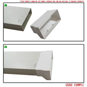 System 204 Adapter To System 220 (204X60mm To 220X90mm)