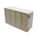 Domus Megaduct 220x90mm Double Airbrick - White