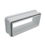 Kair Fast Seal Ducting Quick Fit Connector - 220x90mm, Pipe to Fitting
