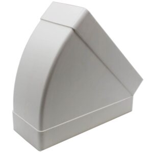 Kair 45 Degree Horizontal Elbow Bend Rectangular - 220x90mm