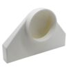 Private: Kair Plenum Elbow Bend Adaptor Rectangular to Round 90 Degree Bend - 234mm x 29mm to 100mm