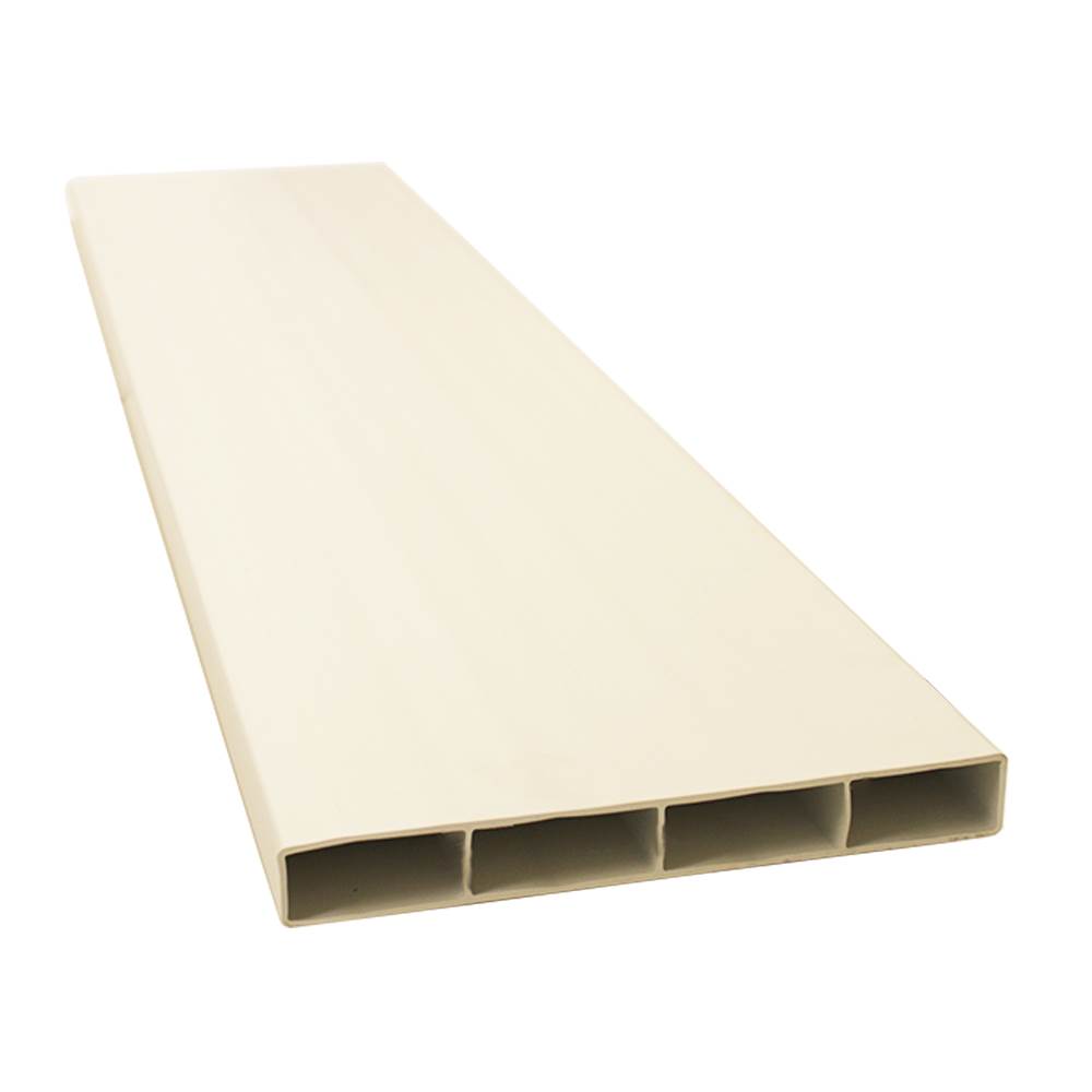 Kair Rectangular Flat Ducting Channel Pipe - 234x29mm, 1m Length
