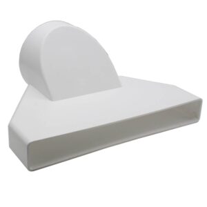 Kair Ducting Adaptor Rectangular to Round - 234x29mm, 100mm