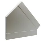 Kair 45 Degree Horizontal Elbow Bend Rectangular - 310x29mm