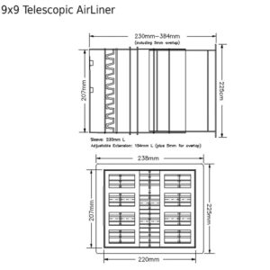 Rytons 9X9 Telescopic Airliner