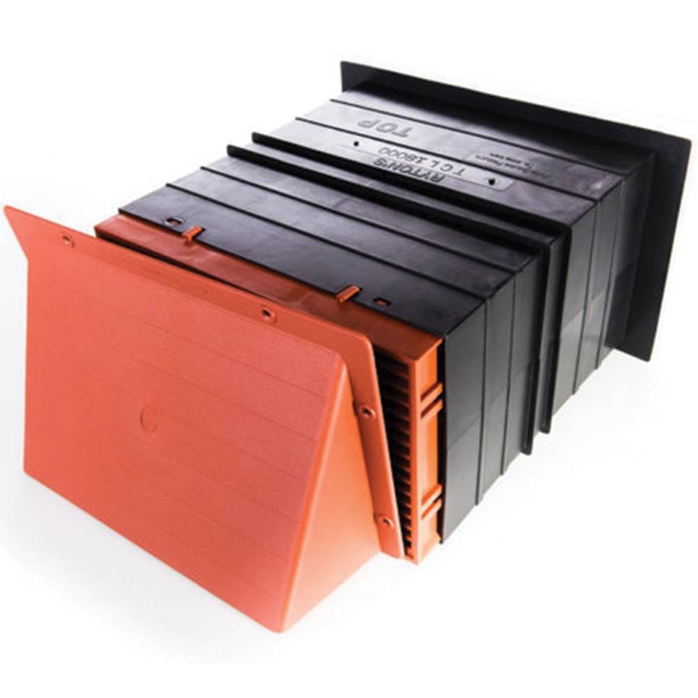 Rytons Cowled Light Draft Airliner Passive Vent Set - Terracotta