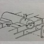 Vent-Axia VA140 Range Wall Fitting Kit - Brown - 140903