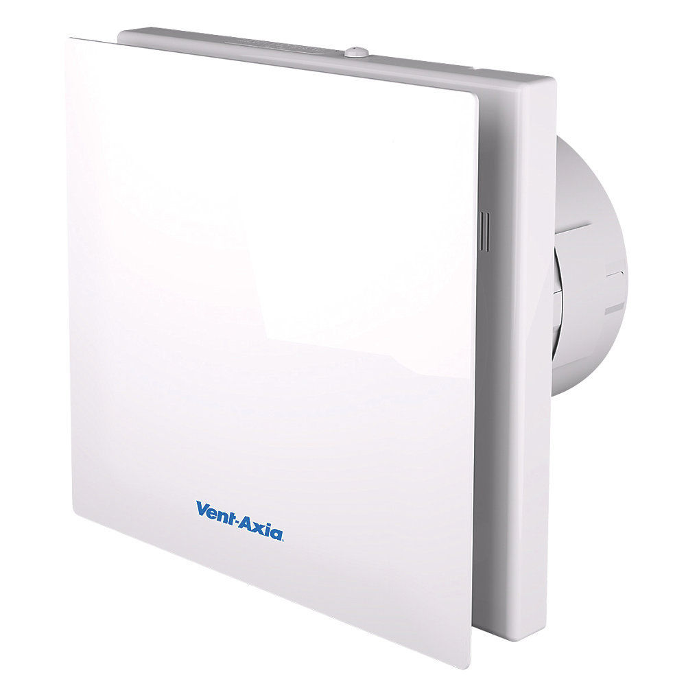Vent Axia VASF Silent Axial Bathroom Toilet Fan - vasf100ht-humidity-timer
