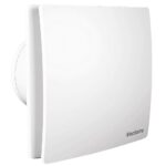 Vectaire Elegance Axial Fan – 3 Speed - 100mm, Timer + Humidistat + Pullcord