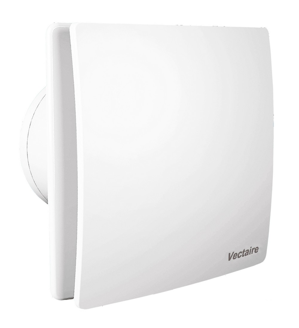 Vectaire EL150 Elegance Low Energy Axial Fan - Timer + Humidistat