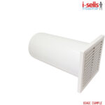Vent Axia White Wall Kit 125mm Dia