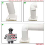 Vent Axia 473827 Extractor Fan Centra HT DC Low Carbon Dual Speed with Humidistat Condensation Sensor and Over Run Timer DMEV
