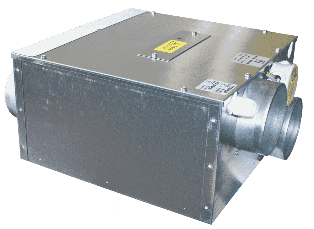 Vectaire Whhr Mini Dc Whole House Heat Recovery Unit With Bypass - Left hand drain