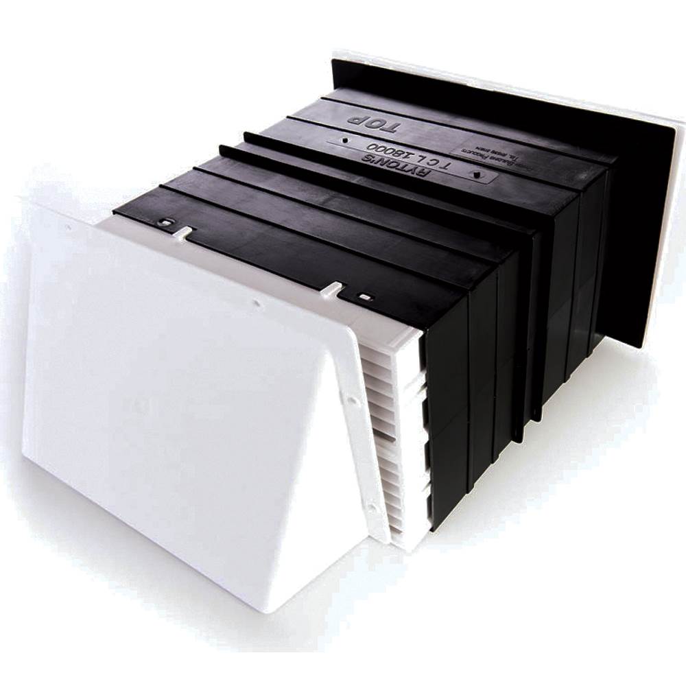 Rytons Cowled Light Draft Airliner Passive Vent Set - White