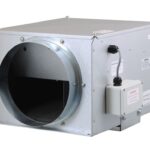 Vent Axia ACQ Acoustic In-Line Fan 200mm 1 Ph 2 Pole