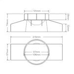 Rytons Horizontal Adaptor
