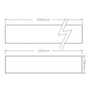 Rytons Periscope Vertical Extension - 1M Length