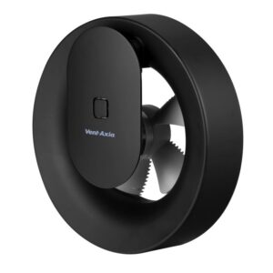 Vent Axia Lo-Carbon Svara Bluetooth App Controlled Bathroom And Kitchen Axial Fan (409802) - 