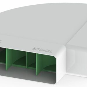 System 204 High Efficiency Green Line Horizontal 90 Degree Elbow Bend