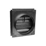Fire Damper Circular Spigot And Installation Frame - 100mm