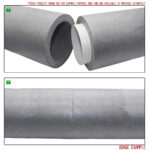 Kair Self-Seal Thermal Ducting - 160mm - 1 Metre Lengths - Box of 6