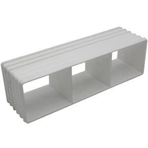 Kair Self-Seal Thermal Rectangular Connector - 204x60mm, Duct to Duct