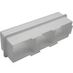 Kair Self-Seal Thermal Rectangular Connector - 204x60mm, Click and Lock