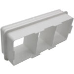 Kair Self-Seal Thermal Rectangular Connector - 220x90mm, Click and Lock