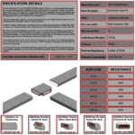 Box of 6 x Kair Self-Seal Thermal Ducting 220X90mm T-Pieces Complete With Female Click And Lock Fittings